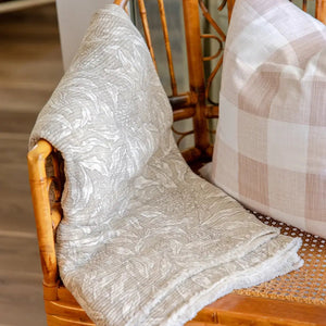 Branch & Bloom Cotton Throw