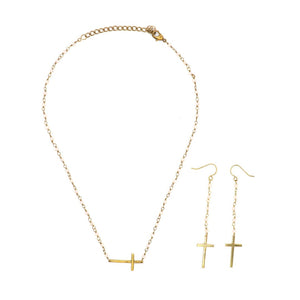 Crystal Trust Cross Necklace