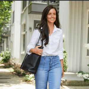 Leather Cecilia Tote
