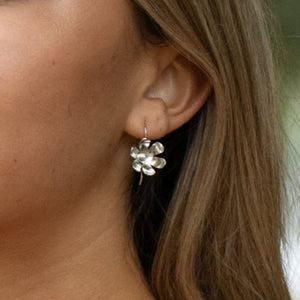 In Victorian floriography, buttercups symbolize childlike joy, innocence, and resilience. Each buttercup is carefully hand-cut and shaped with love, creating earrings that bring a touch of elegance and brightness to any outfit.
Hand-cut and shaped by a young woman escaping human trafficking in India, your purchase brings hope, dignity, and a brighter future to the artisan through our non-profit, International Sanctuary.