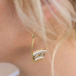 Terra Gold Hoops
