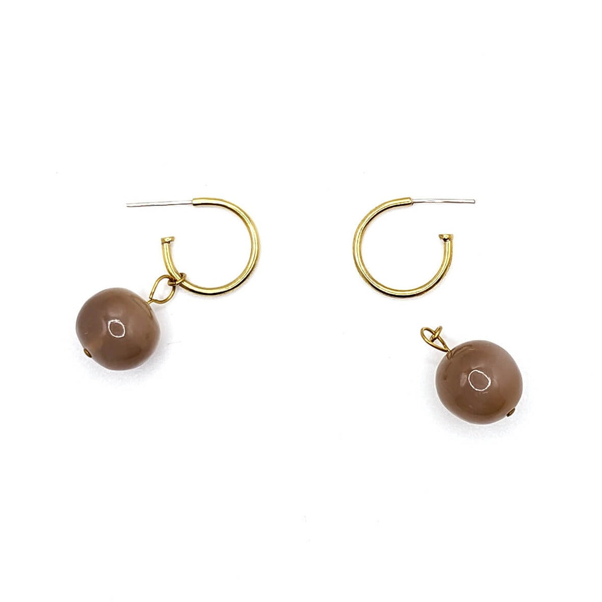 Ankole Charm Hoops