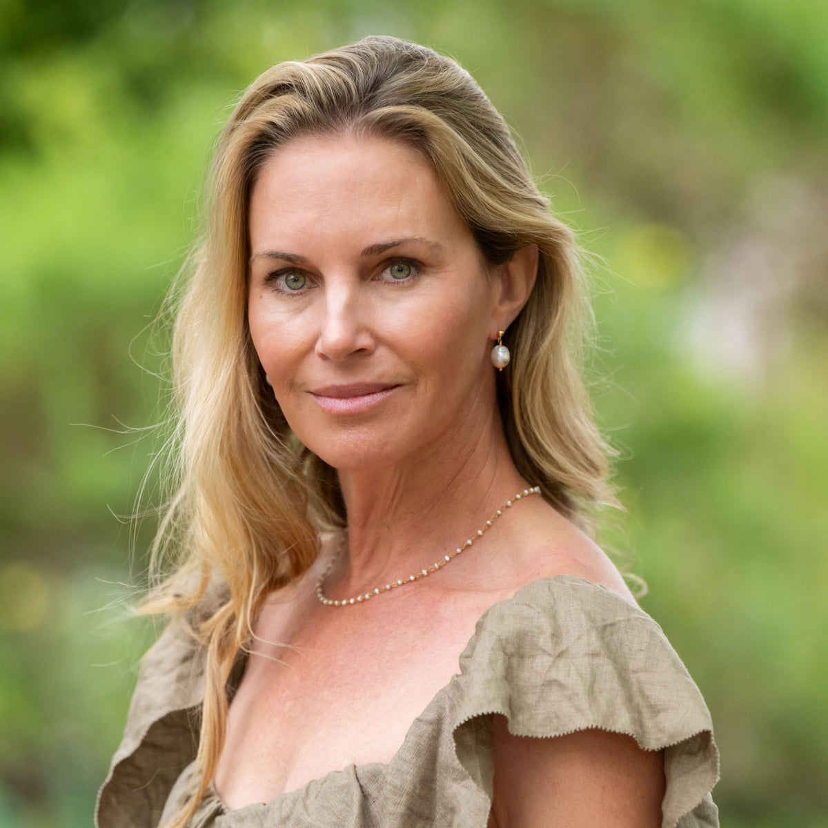 Baroque studs pearl studs handmade by survivors of human trafficking handmade with love genuine pearl earrings 