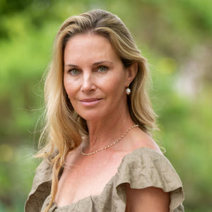 Baroque studs pearl studs handmade by survivors of human trafficking handmade with love genuine pearl earrings 