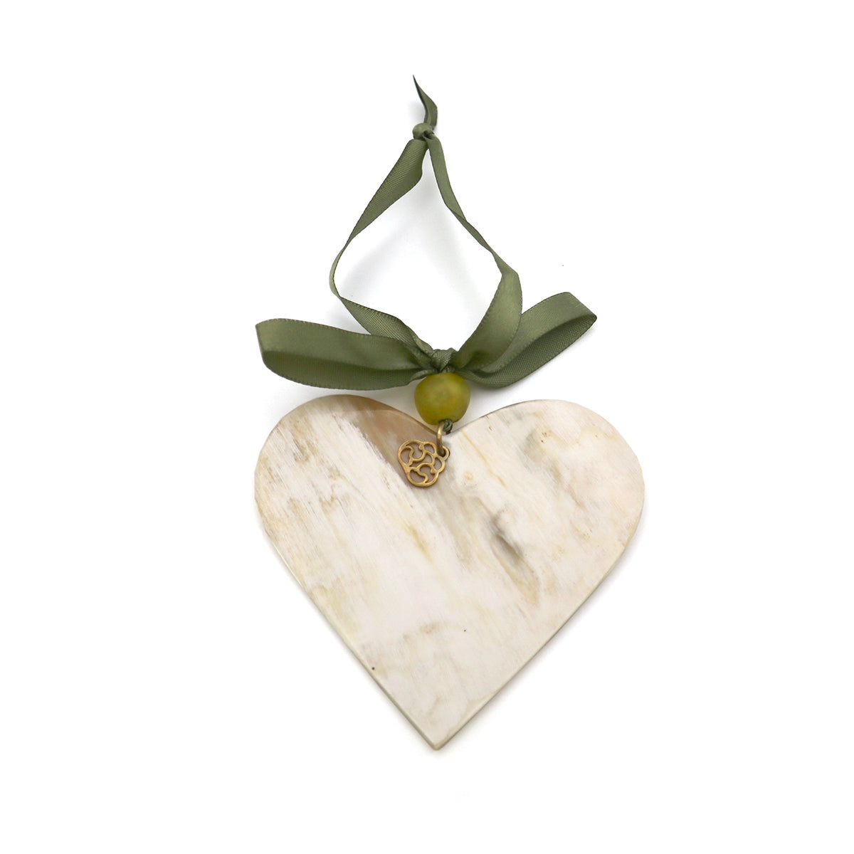 Ankole heart handmade ornament from Uganda