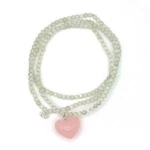 XS Heart and Soul Stretchy Beaded Bracelets