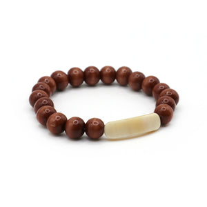 Men's Tory Wooden Ankole Bracelet