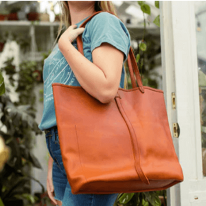 Leather Cecilia Tote