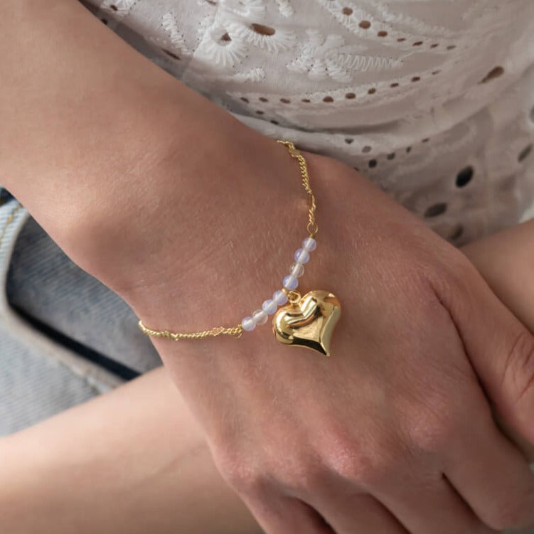 Girls' Tiny Polished Satellite Bracelet 14k Gold - In Season Jewelry :  Target