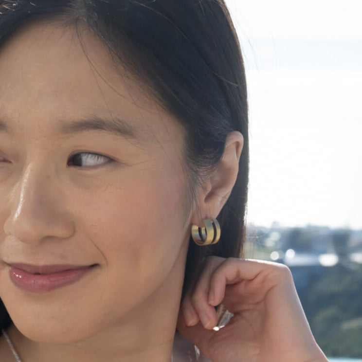 Honor Huggie Earrings