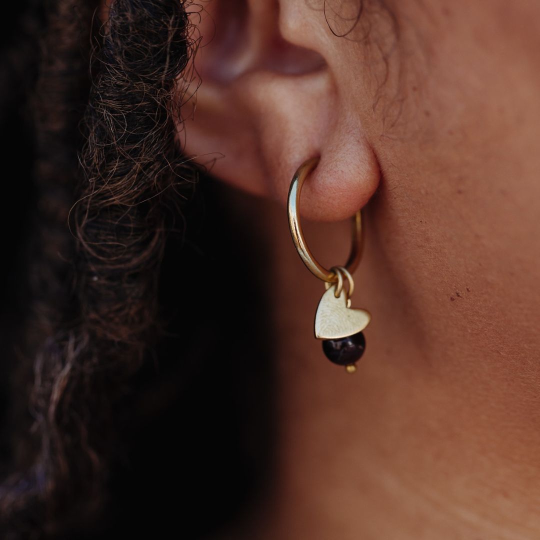 Heart Earring Charms