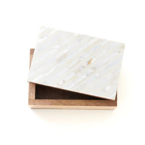 Bone & Shell Treasure Jewelry Box