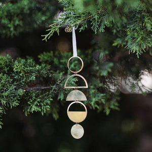 Brass Geometric Ornament