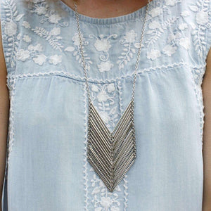 Chevron Necklace