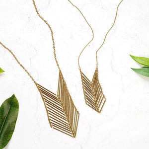 Chevron Necklace