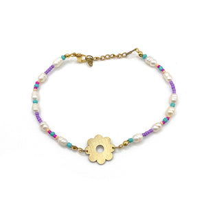 Flora Daisy Anklet