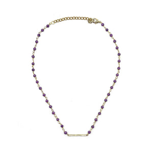 Coastal Choker Lavender