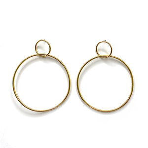 Lustre Hoop Earrings