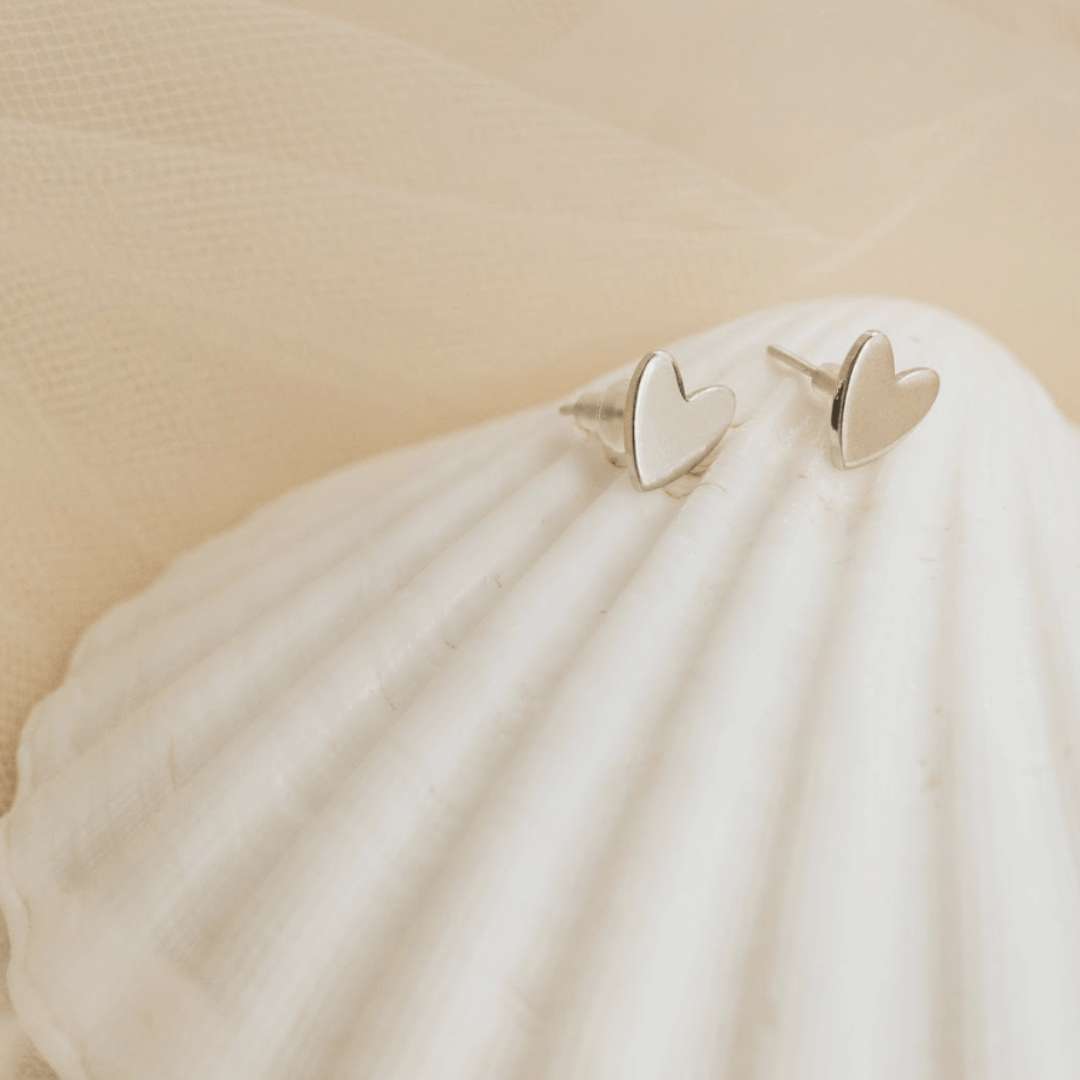 Miracle Heart Studs
