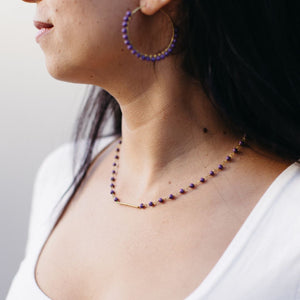 Coastal Choker Lavender