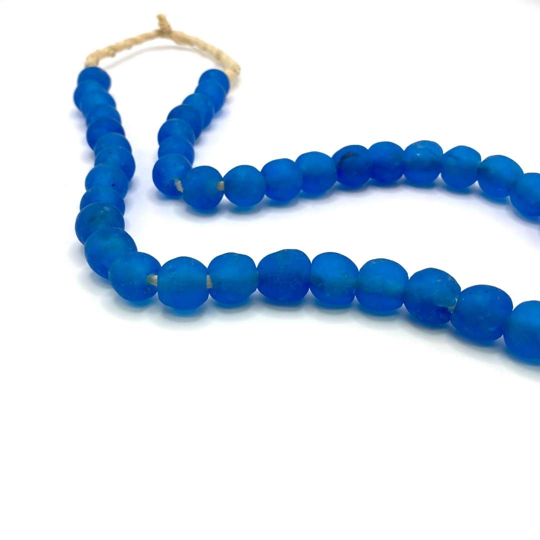 Small Recycled Glass Beads - Purpose Jewelry