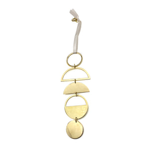 Brass Geometric Ornament