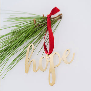 Hope Ornament Gift Items iSanctuary IMPEX 